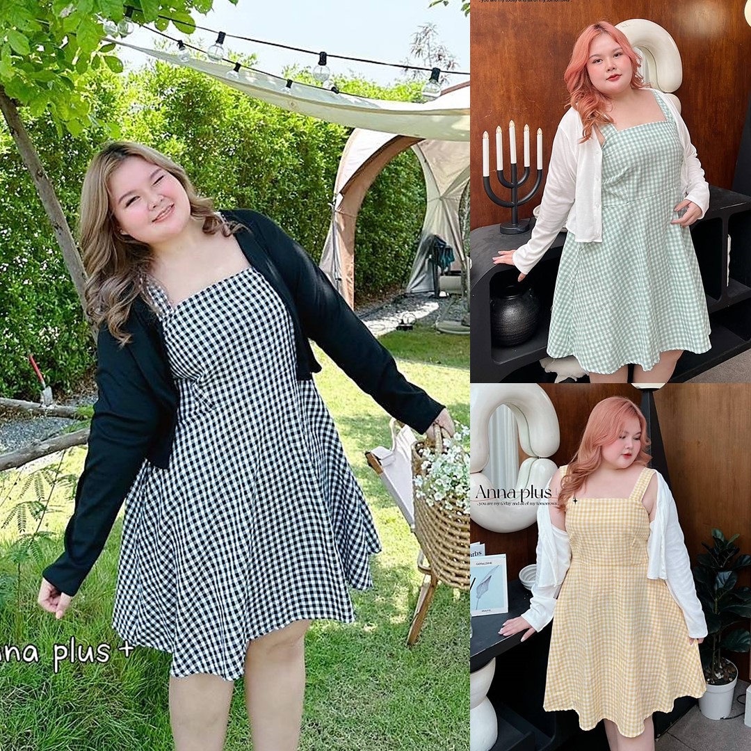 A057 เดรสสาวอวบ อกได้ถึง50 มาพร้อมเสื้อคลุม มี4สี เลือกสีเสื้อคลุมเข้าชุดได้ น่ารักไปอีก เดรสมี4สี เสื้อคลุมมี4สี ฟรีไซส์ อกไม่เกิน52