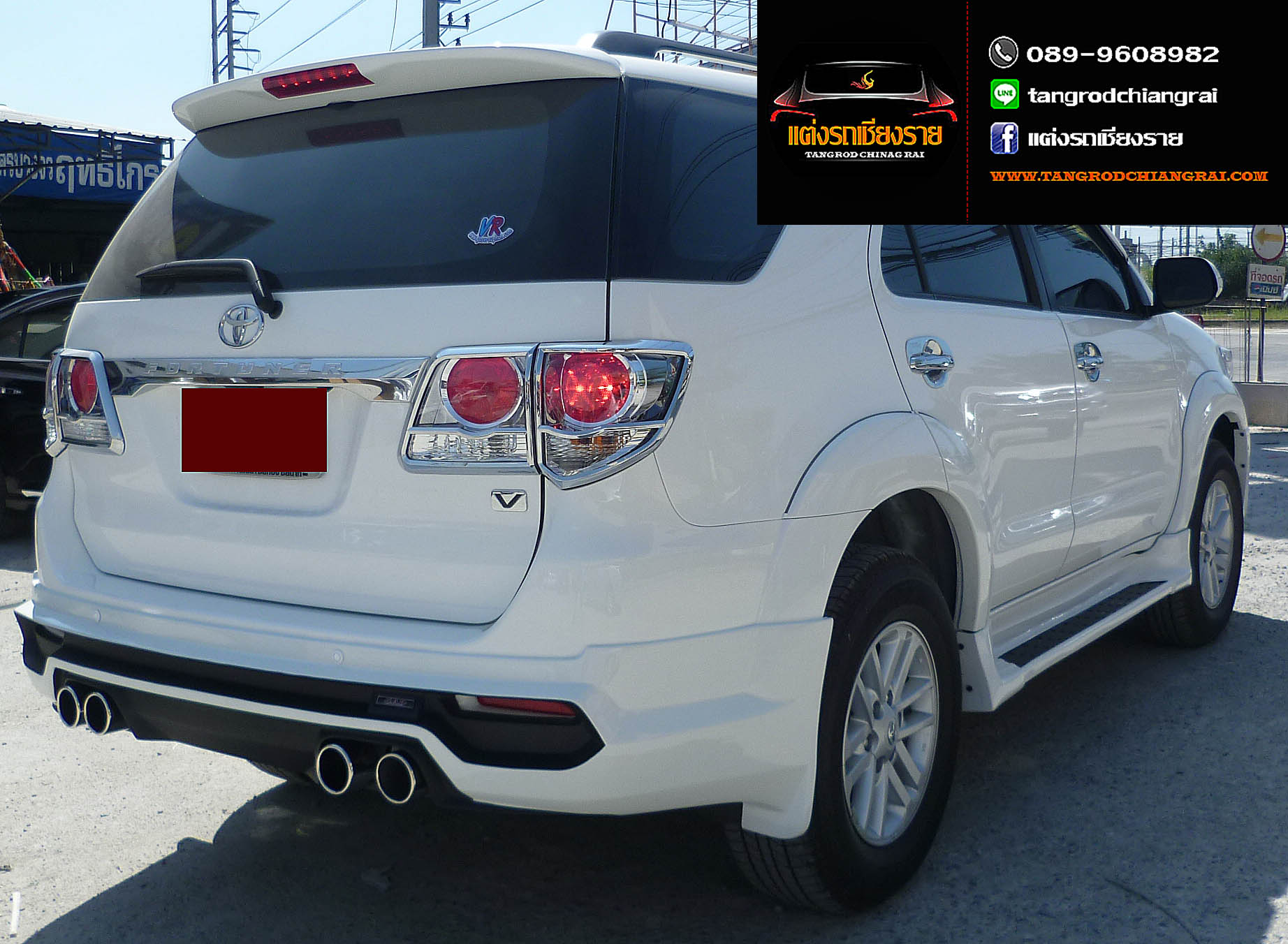 ชุดแต่ง JAP-V1 FORTUNER ปี 2012-2014