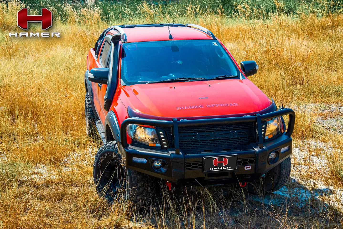 กันชนหน้า HAMER ROYAL- SERIES BULL BAR Ford Ranger 2012-2014
