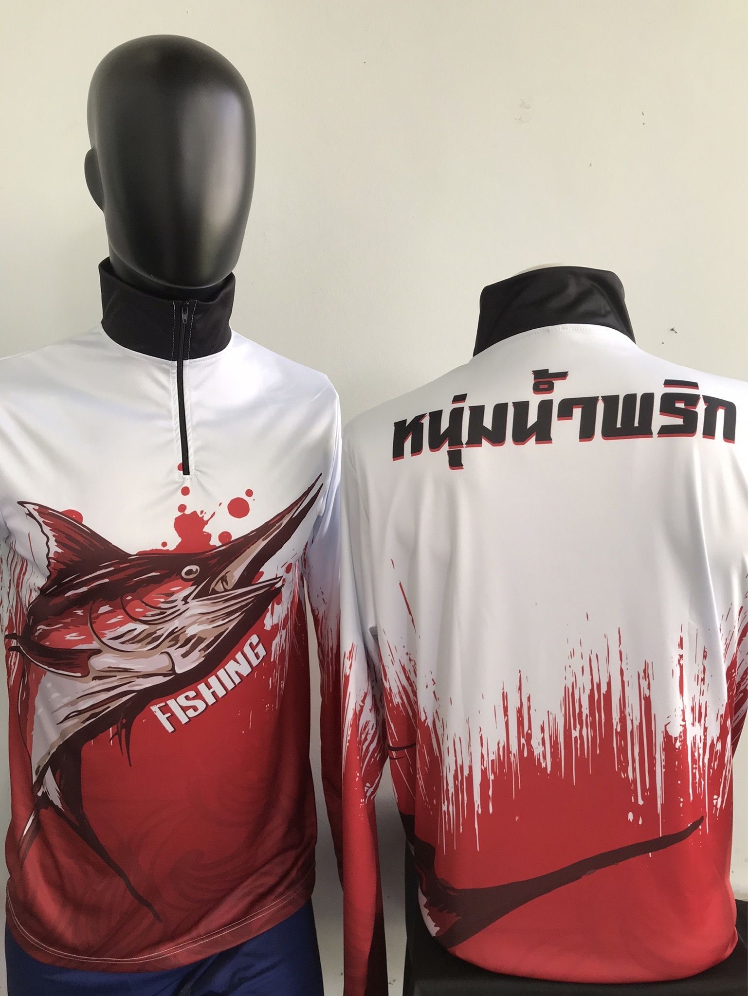 รับผลิตเสื้อ ตกปลา