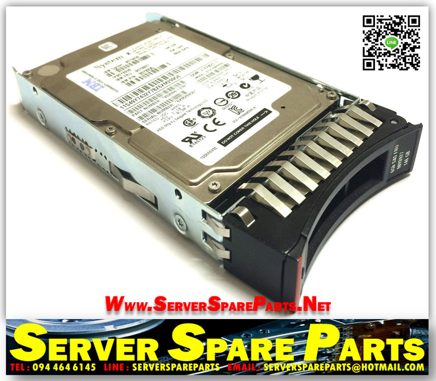 IBM 00MJ147, 900GB 10,000rpm 6Gb SAS 2.5 Inch HS HDD