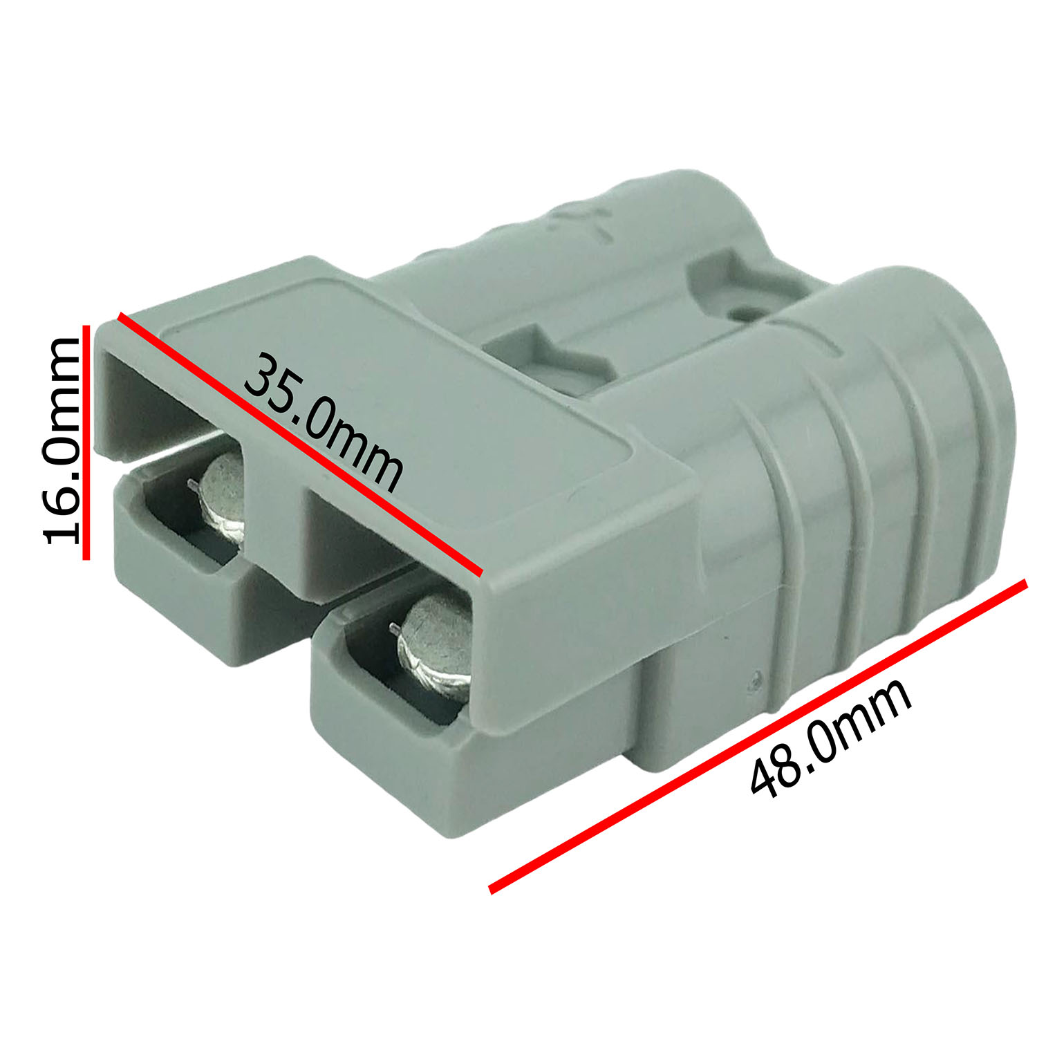 [ 1ชิ้น ] LTIANX MX25-SB50 ปลั๊กแอนเดอร์สัน 50A แอนเดอร์สัน connector 50แอมป์ Anderson คอนเน็คเตอร์ DC ปลั๊กกระแสสูง connectorกระแสสูง ปลั๊กต่อแบตเตอรี่ Anderson plug ปลั๊กแบตเตอรี่ ขั้ตแบตเตอรี่ กระแสสูง แจ็ค DC กระแสตรง ขั้วดีซี ปลั๊กรถยนต์