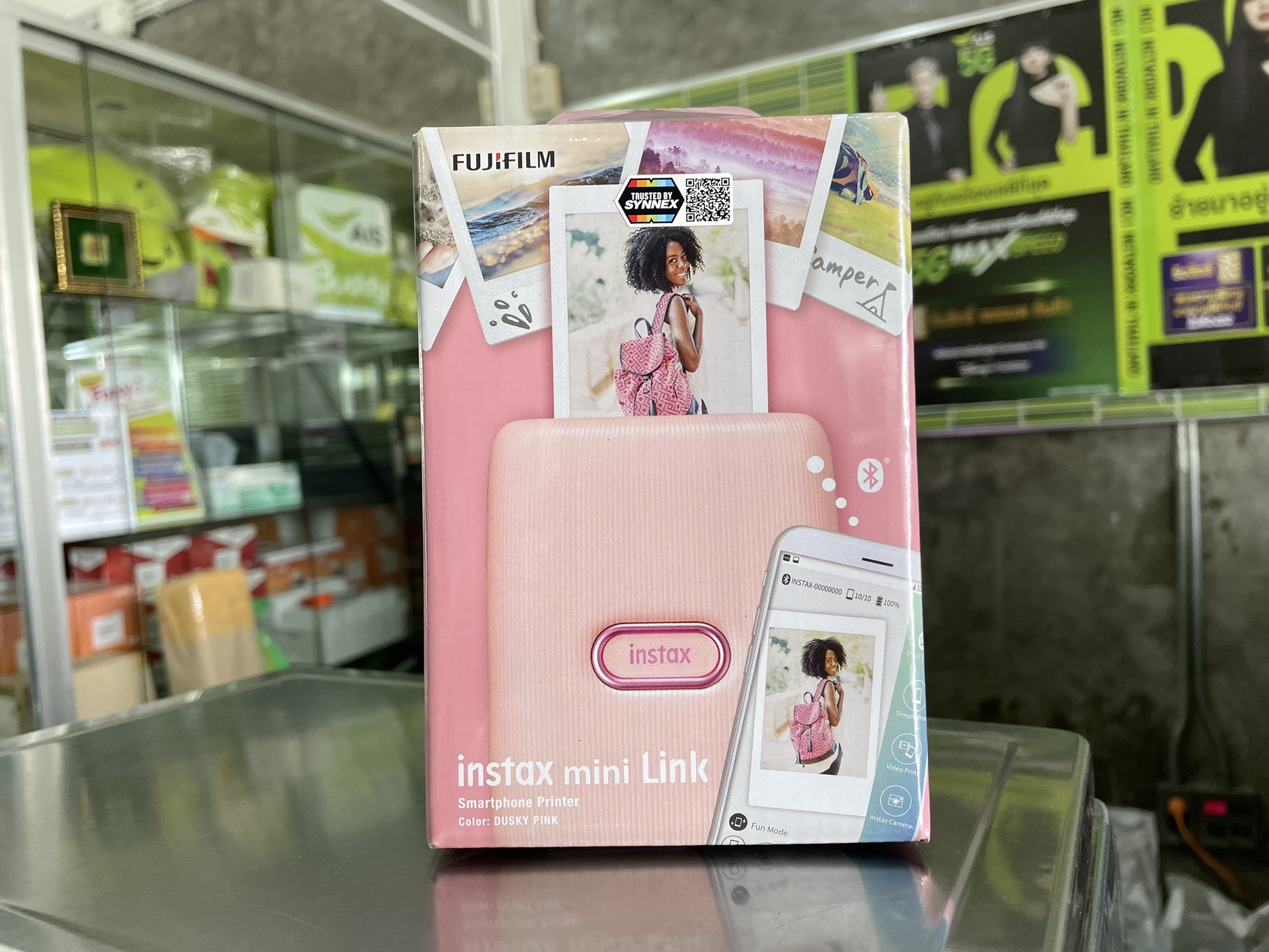 Smart Printer Fujifilm Instax mini Link (Dusky Pink ) ประกันศูนย์ไทย