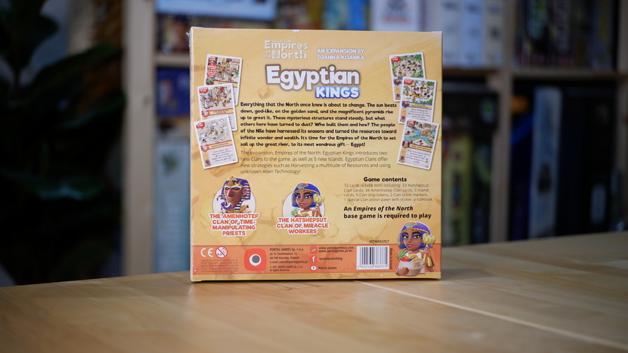 Empires of the North Egyptian Kings ภาคเสริมบอร์เกม ของแท้