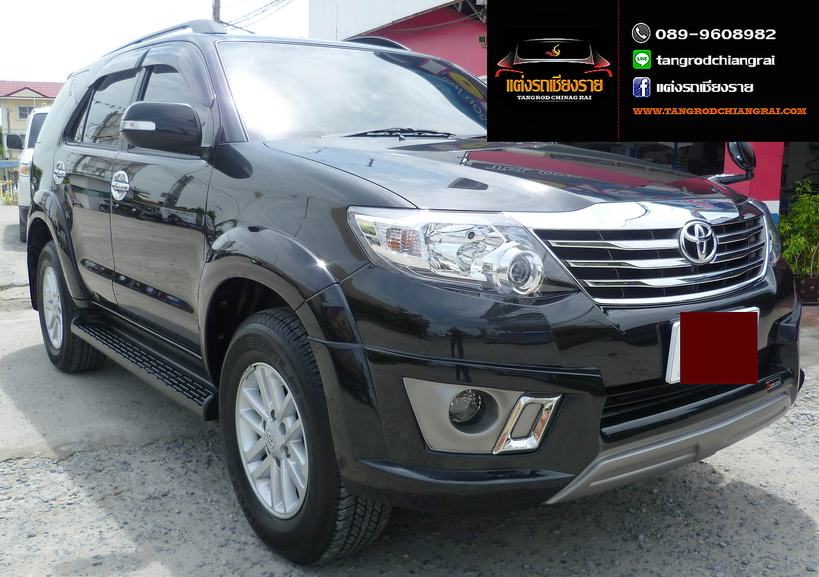 ชุดแต่ง ZERCON ZII FORTUNER ปี 2012-2014
