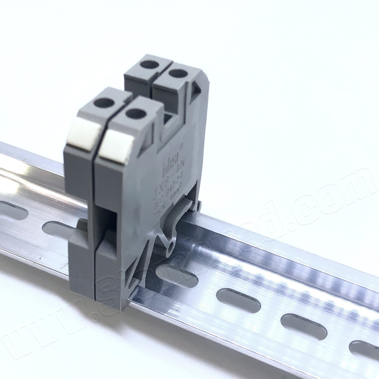 เทอร์มินอลแบบใส่ราง ฝาปิด ฝาตัวกั้นเทอร์มินอล Din Rail Terminal Connector (IDEA) รุ่น JXB series, JB series