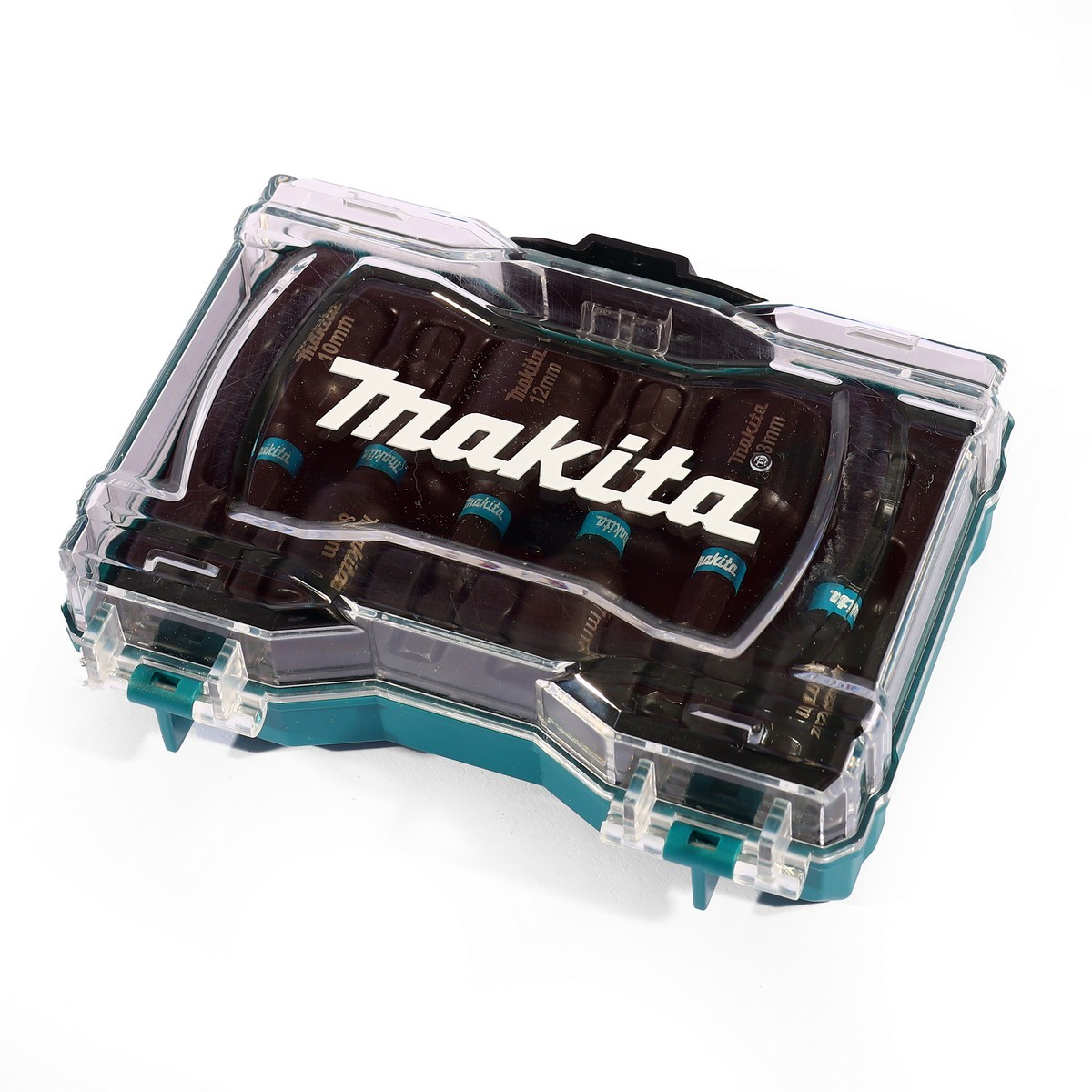 MAKITA E-15768 แกน 1/4นิ้ว บล็อกแกนไขควง แม่เหล็ก สีดำ (6 ชิ้น/ชุด) ขนาด 6, 7, 8 ,10 ,12 ,13 มม.