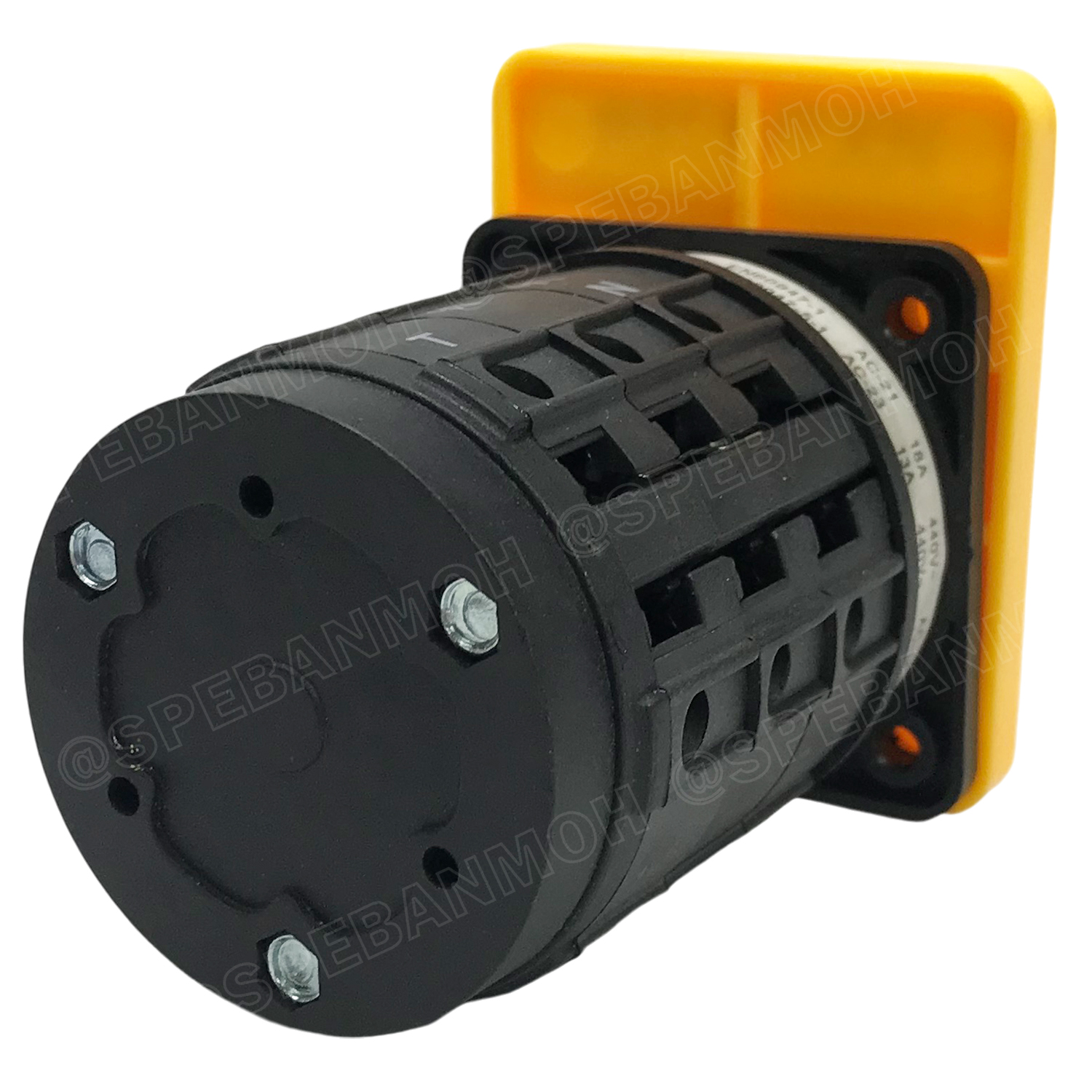 [ 1 ชิ้น ] G16-20A-V CHANGE OVER SWITCH 5 Position VOLT สวิทช์บิด โวลต์ มิเตอร์สวิทช์ Volt Meter Switch สวิทช์สลับการทำงาน ซีเลคเตอร์โวลท์ VOLT Selector Switch