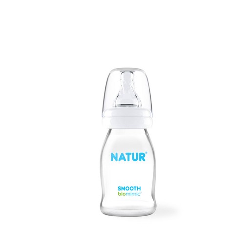 NATUR ขวดนมสมูทไบโอมิมิค 4oz
