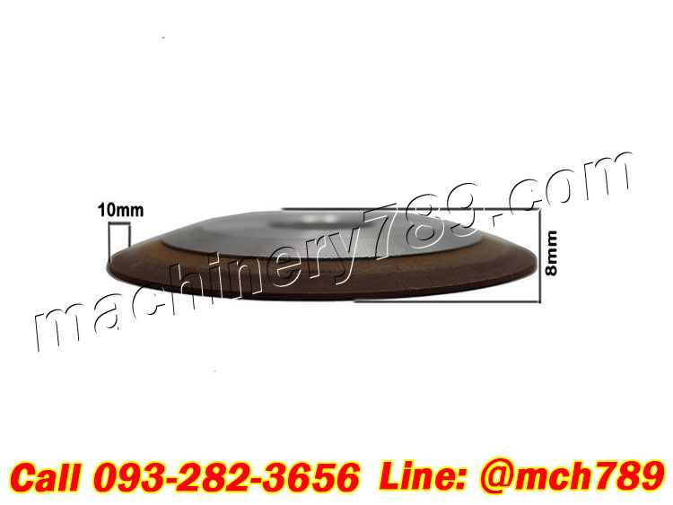 หินลับคมใบเลื่อยวงเดือน ขนาด150x10x32x8มม. ความละเอียด#150 หินลับคม อะไหล่หินลับใบเลื่อยวงเดือน หินลับคมสำหรับใช้กับเครื่องใบเลื่อยวงเดือน Grinding Wheel for Circular Saw Blade (150x10x32x8mm.)