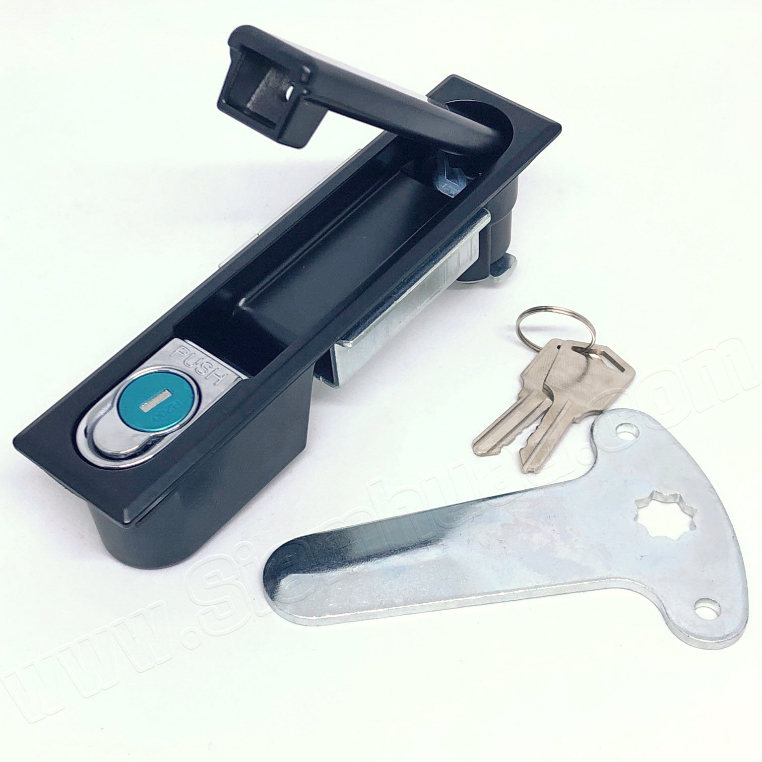 กุญแจตู้สวิทช์บอร์ด กุญแจกด Press Key Lock, กุญแจกลม Circle Key Lock, กุญแจเขาควายธรรมดา/กันน้ำ Handle Key Lock