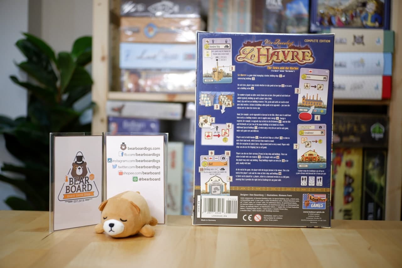 Le Havre Complete Edition บอร์ดเกม ของแท้
