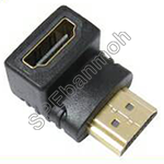ปลั๊กแปลง HDMI HDMI Adaptor-005 ปลั๊กแปลง งอ L HDMI Female-HDMI