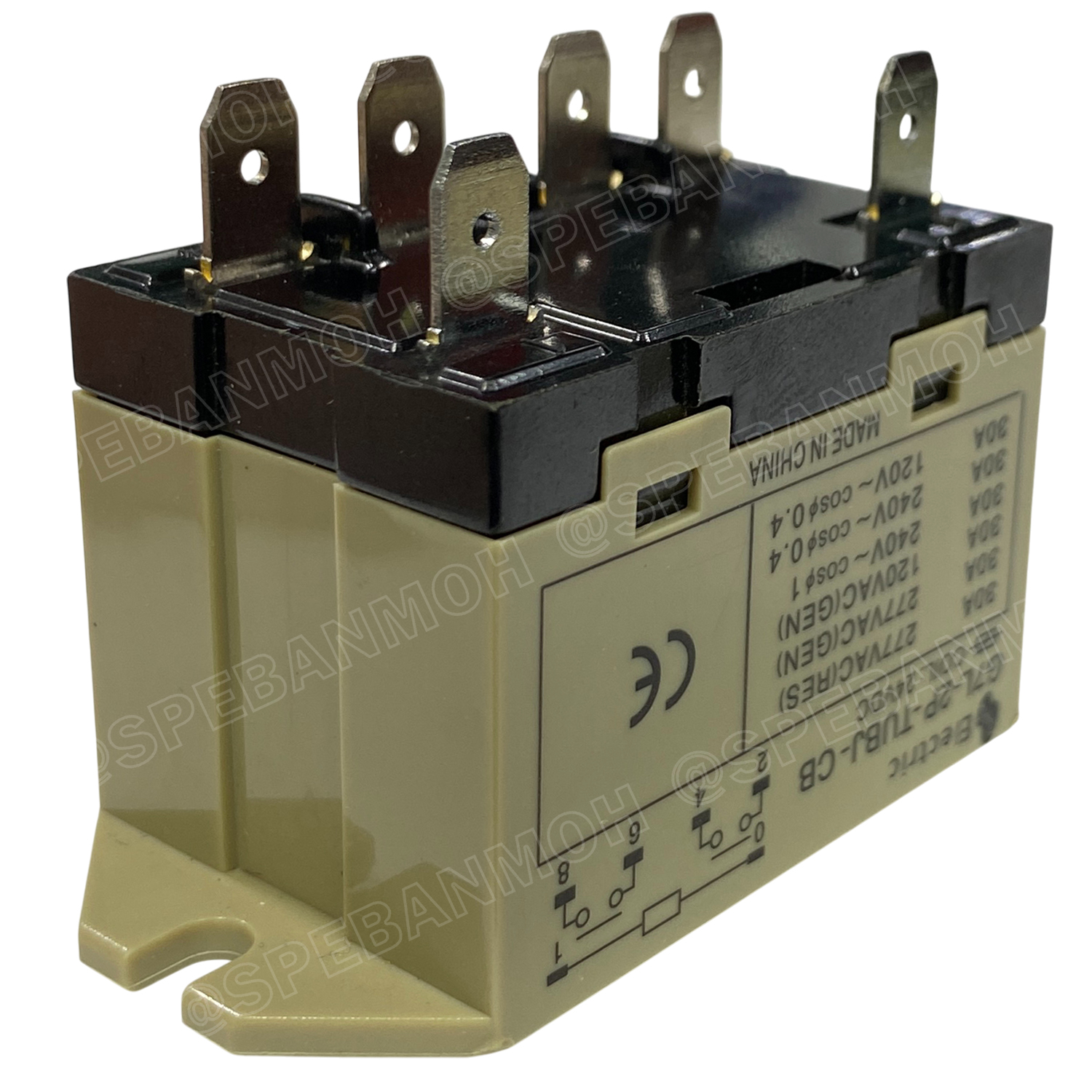 [ 1 ชิ้น ] G7L-2P-TUBJ-CB/24V รีเลย์ Relay G7L Coil Voltage 24VDC 30A 250VAC รีเลย์ 6ขา 6Pin เพาวเวอร์รีเลย์ Power Relay รีเลย์อุตสาหกรรม Control Relay เพาเวอร์ รีเลย์ เพาเวอร์ รีเลย์ แมกเนติก คอนแทคเตอร์ แอร์ แบบเงียบ 2P 30A