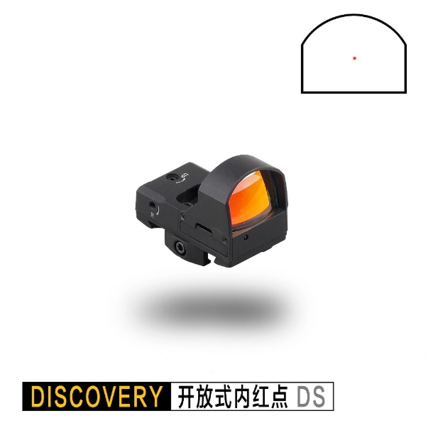 Discovery ELC Mini DS Red Dot 20mm Picatinny Rail Laser Sight Scope for Rifle Airsoft Micro Tactical Reddot กล้องจุดแดง
