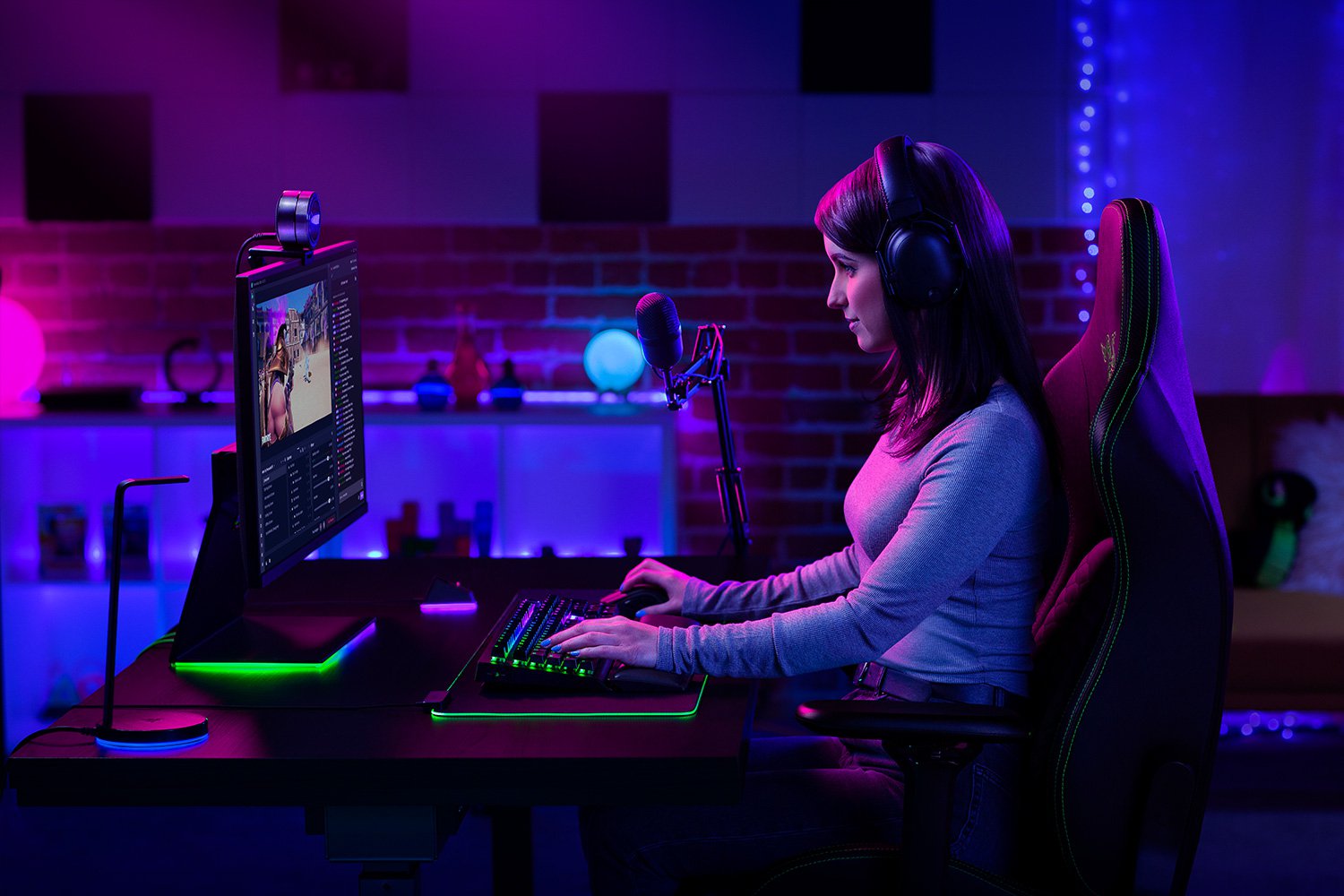 Razer WEBCAM KIYO PRO ประกันศูนย์ไทย