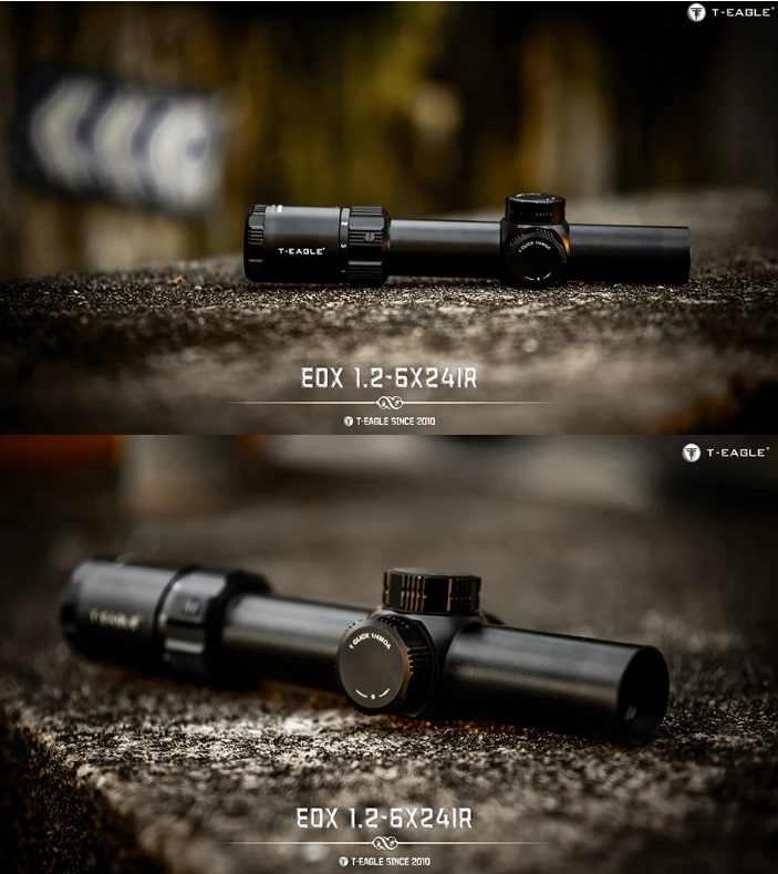 T-EAGLE กล้องกันน้ำ กันกระแทก EOX PRO 1.2-6X24 IR