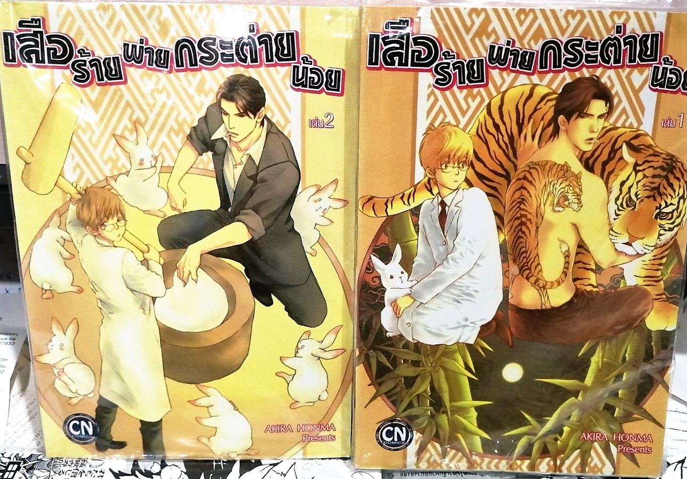 เสือร้ายพ่ายกระต่ายน้อย เล่ม 1-2 -- Akira Honma