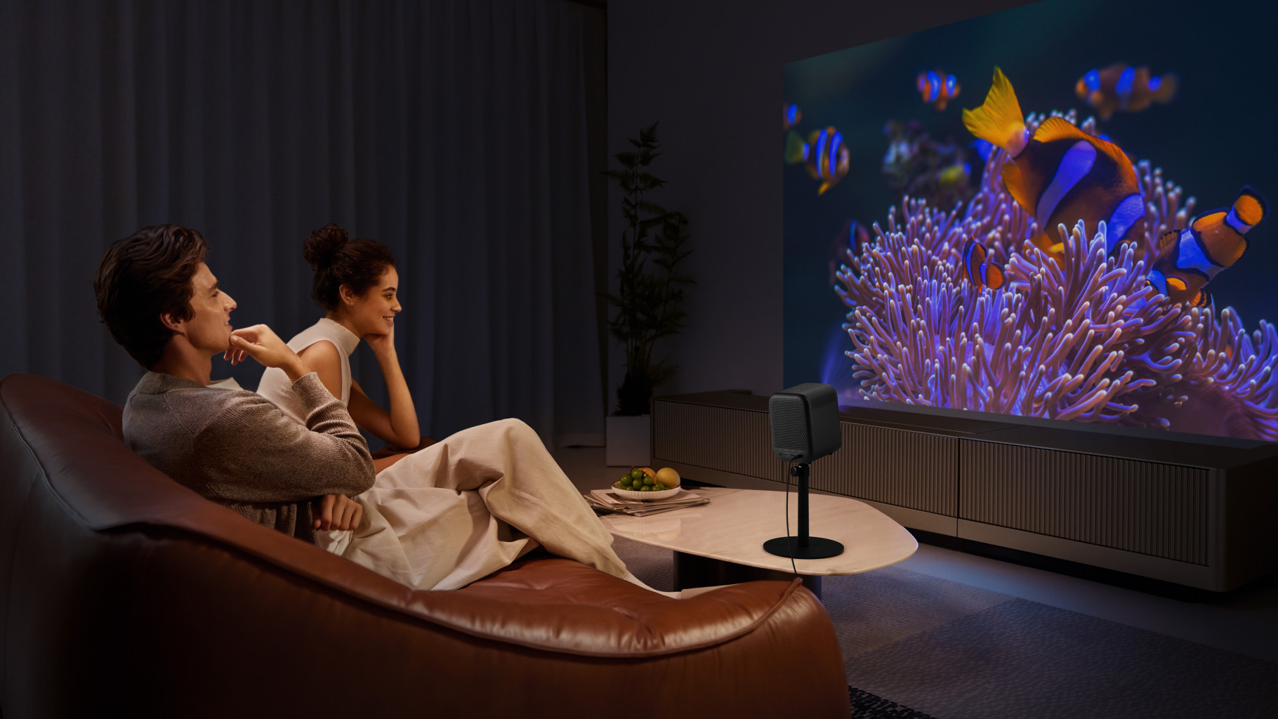 Xiaomi Smart Projector L1 ความคมชัด 1080 P HD รองรับการเล่นไฟล์ 4K สินค้ารับประกัน 1 ปี