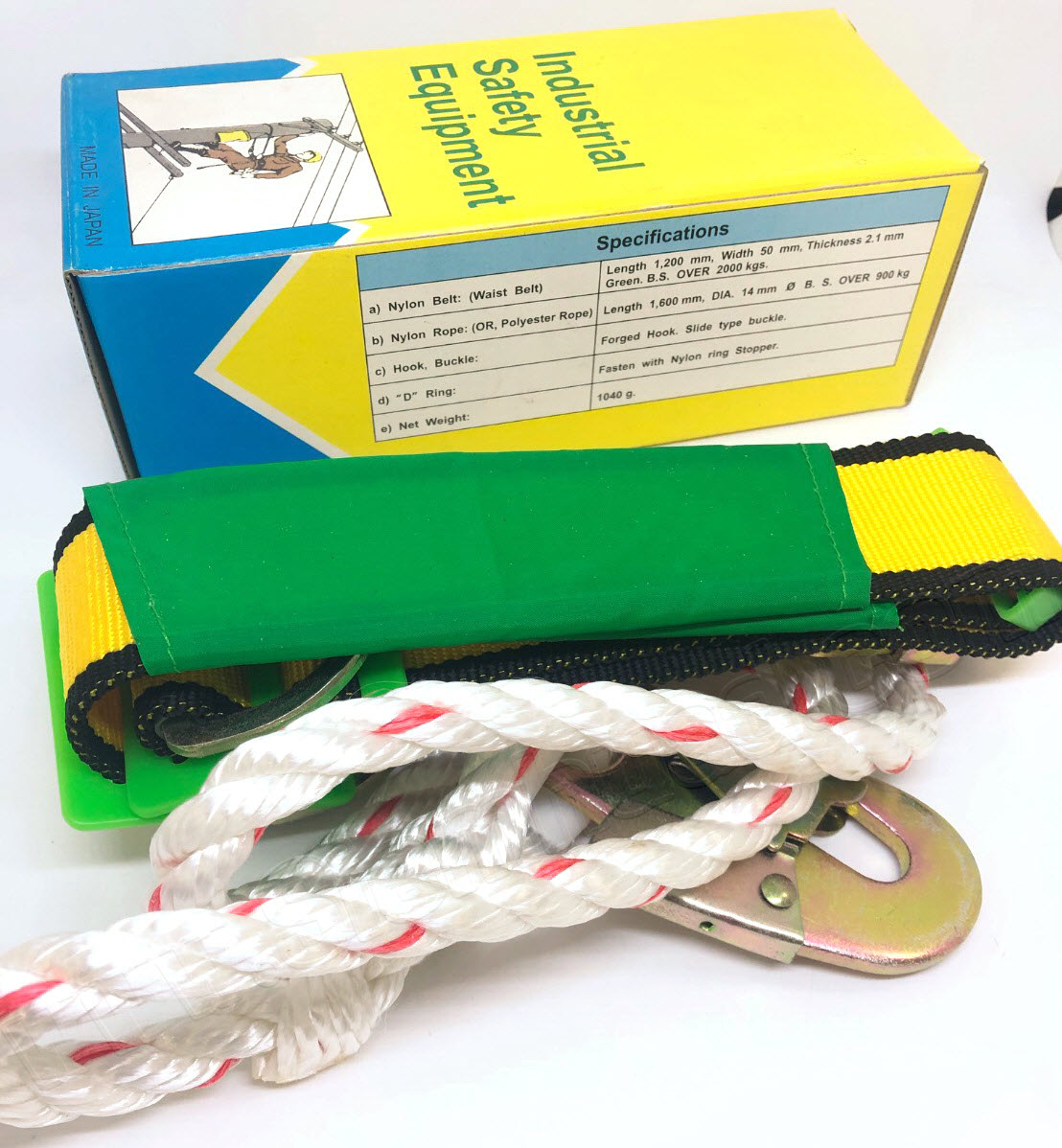 เข็มขัดนิรภัยคาดเอว / เข็มขัดปีนเสาสายไนล่อน SAFTY BELT รุ่น NP-737
