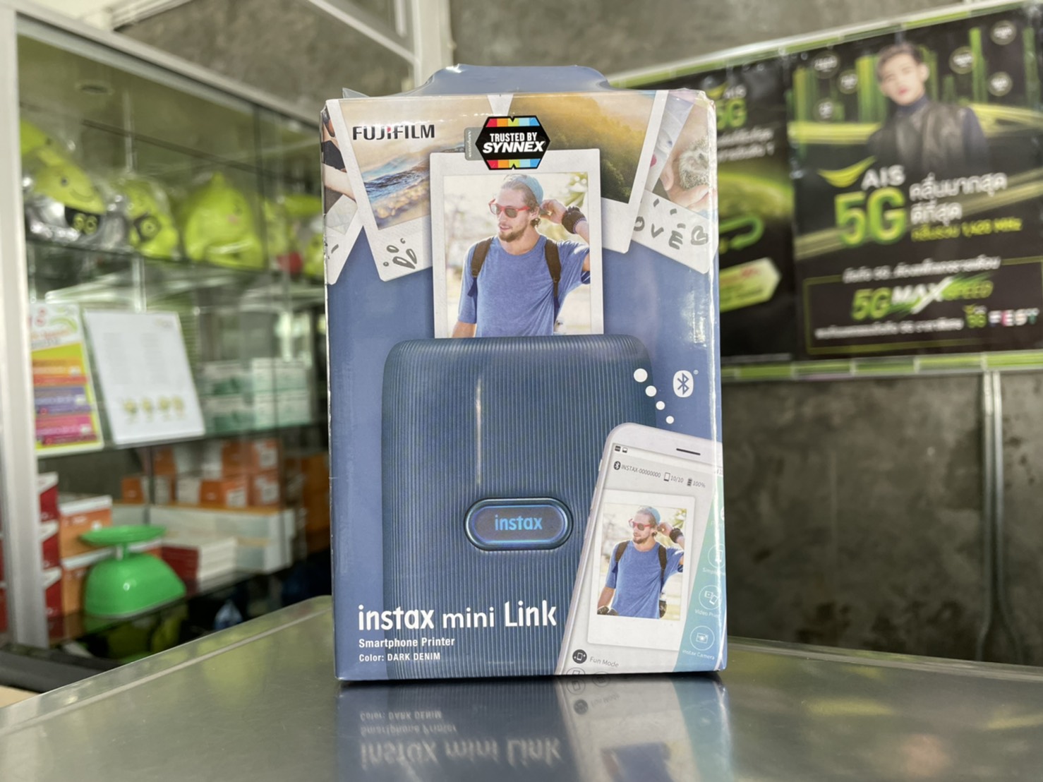 Smart Printer Fujifilm Instax mini Link (Dark Denim) ประกันศูนย์ไทย