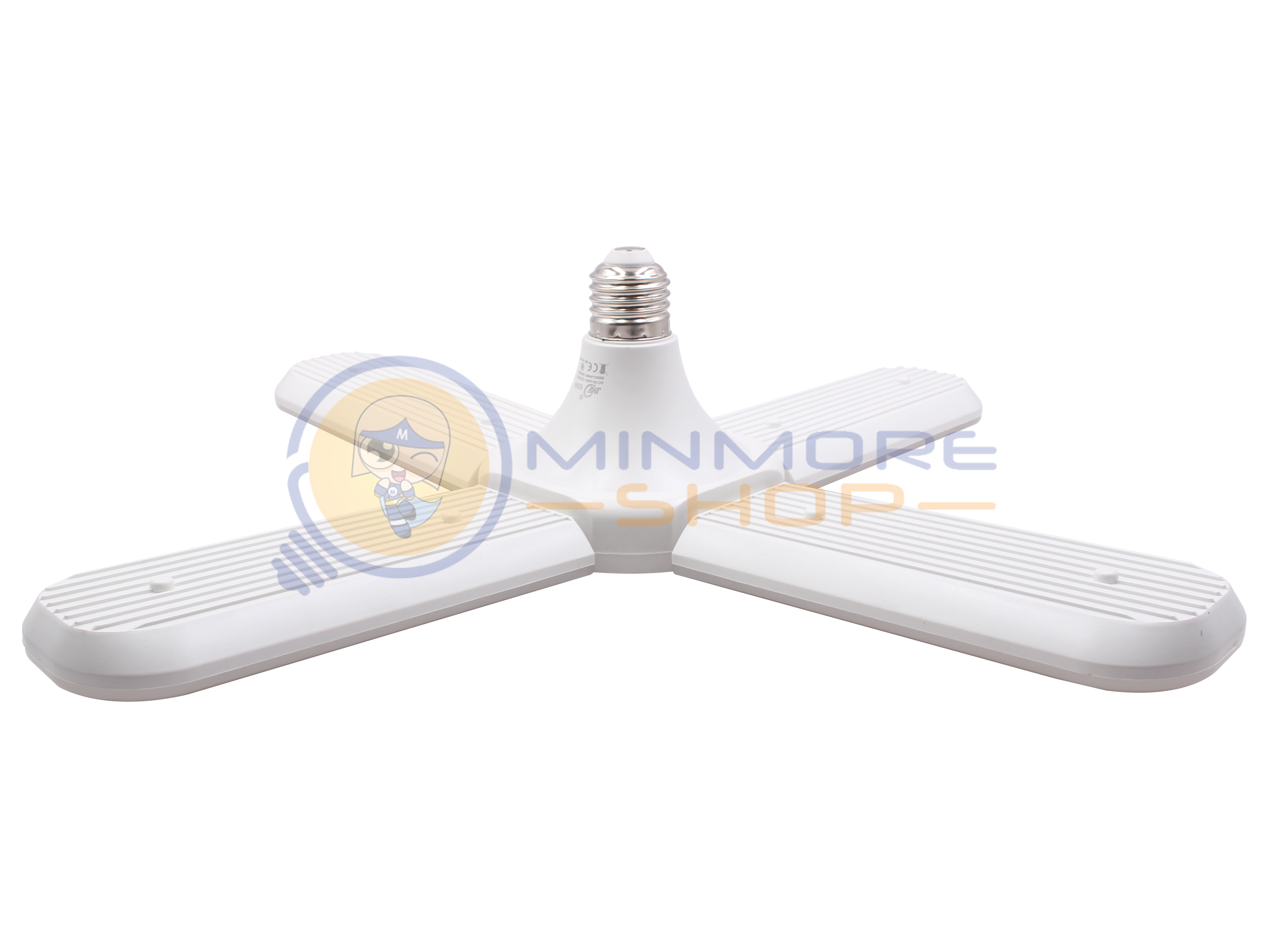 หลอดไฟ LED ทรงใบพัด LED BULB FAN BLADE 65w/75w ขั้ว E27 ยี่ห้อ JMF