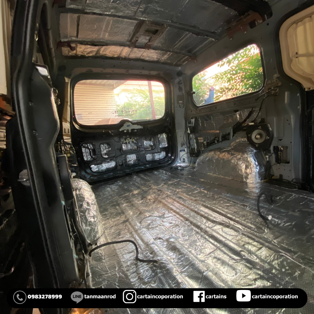 แดมป์ทั้งคัน Hyundai h1 พื้น ทั้งคัน หลังคา ด้านข้าง กาบบันได ประตู5บาน 2ชั้น