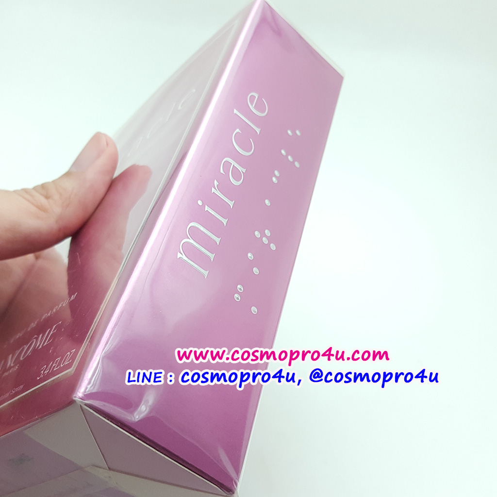 ลด 40% น้ำหอม LANCOME Miracle Blossom EDP 100ml ลังโคม มิราเคิล บลอสซั่ม (4700-40% +ems ไม่ร่วมโปรใดๆ)