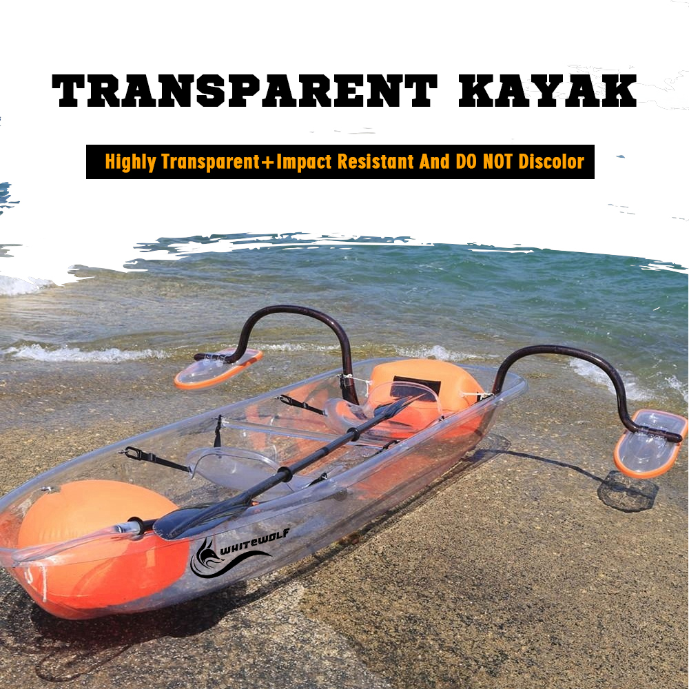 เรือคายัคใส -Clear Kayak มีBalance