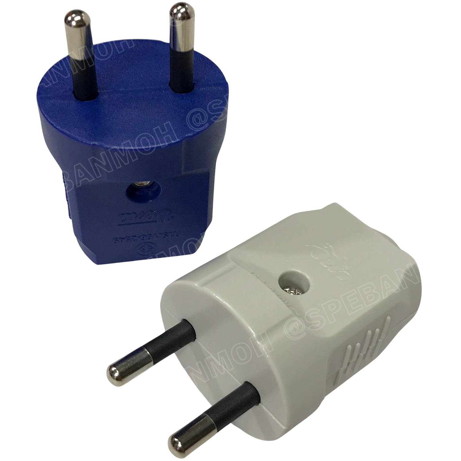 [ 1 ชิ้น ] PP1623 ปลั๊ก Vena ผู้ Male 2 ขากลม 16A 250V AC Power Plug ปลั๊กตัวผู้ 2ขากลม มอก.166-2549 ปลั๊กวีน่า ตัวผู้ต่อสาย ปลั๊กไฟมาตรฐาน มอก. ขากลม 16A 250VAC หัวปลั๊กไฟ AC Plug ปลั๊กเสียบ วีนา ปลั๊กเสียบขากลม P-Series TIS 166-2549