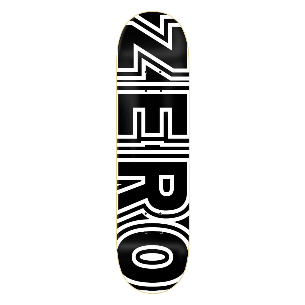 Zero Classic Bold Skateboard Deck 8"
