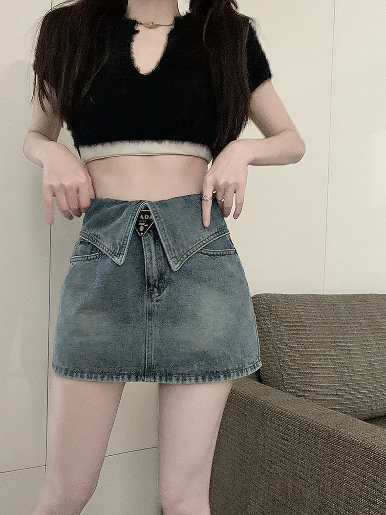DM Denim skirt กระโปรงยีนส์สั้น แบบใหม่