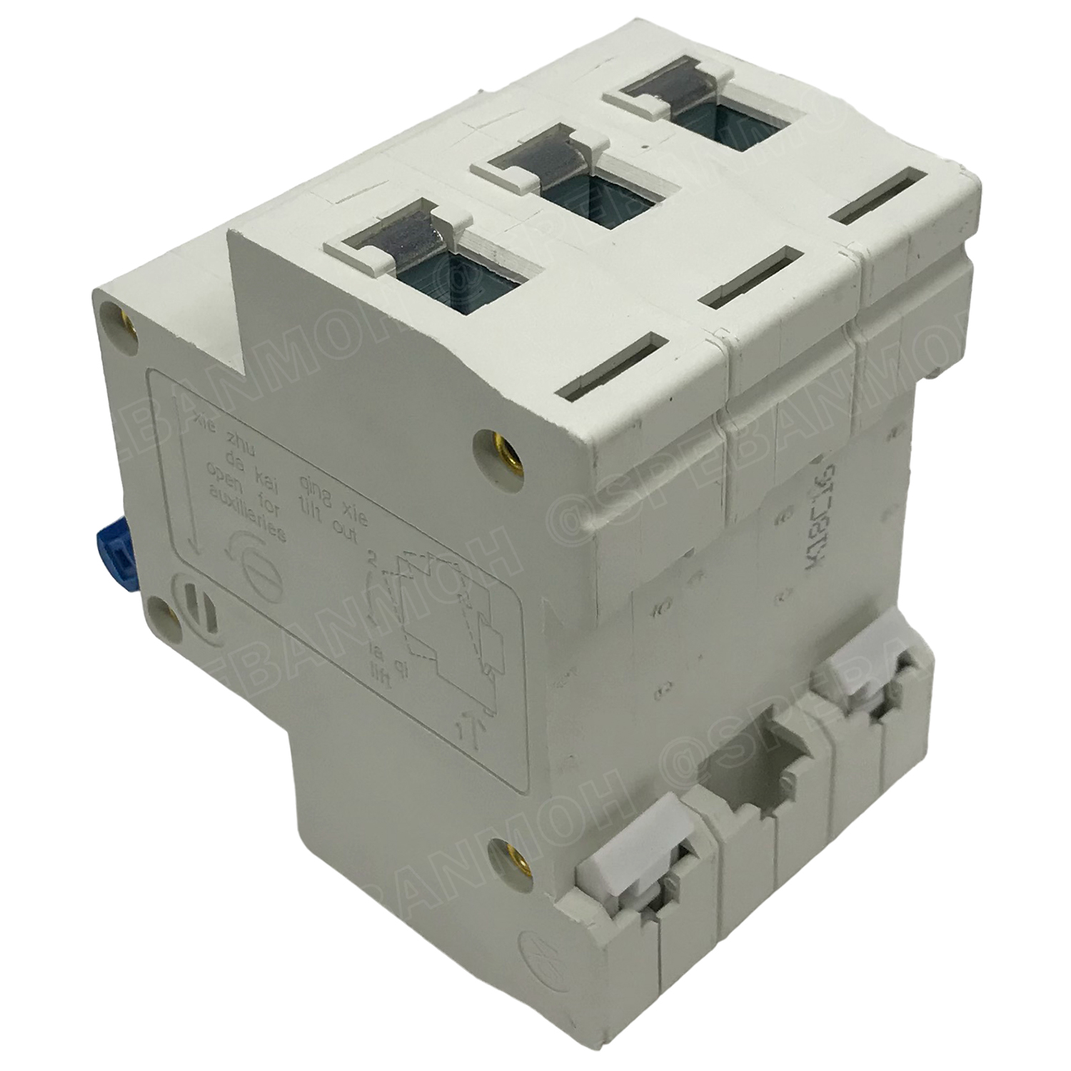 [ 1ชิ้น ] RFB1-63 3P 16A เบรกเกอร์ 6kA Type C เมนเบรกเกอร์ เบรกเกอร์ลูกย่อย ลูกย่อย 3โพล เบรกเกอร์กันไฟเกิน BF เซอร์กิตเบรกเกอร์ RFB1-63 415VAC 3เฟส เบรกเกอร์ไฟบ้าน ยึดรางปิกนก เบรกเกอร์ติดรางดินเรียล 3Phase Mini Circuit Breaker MCB 3P