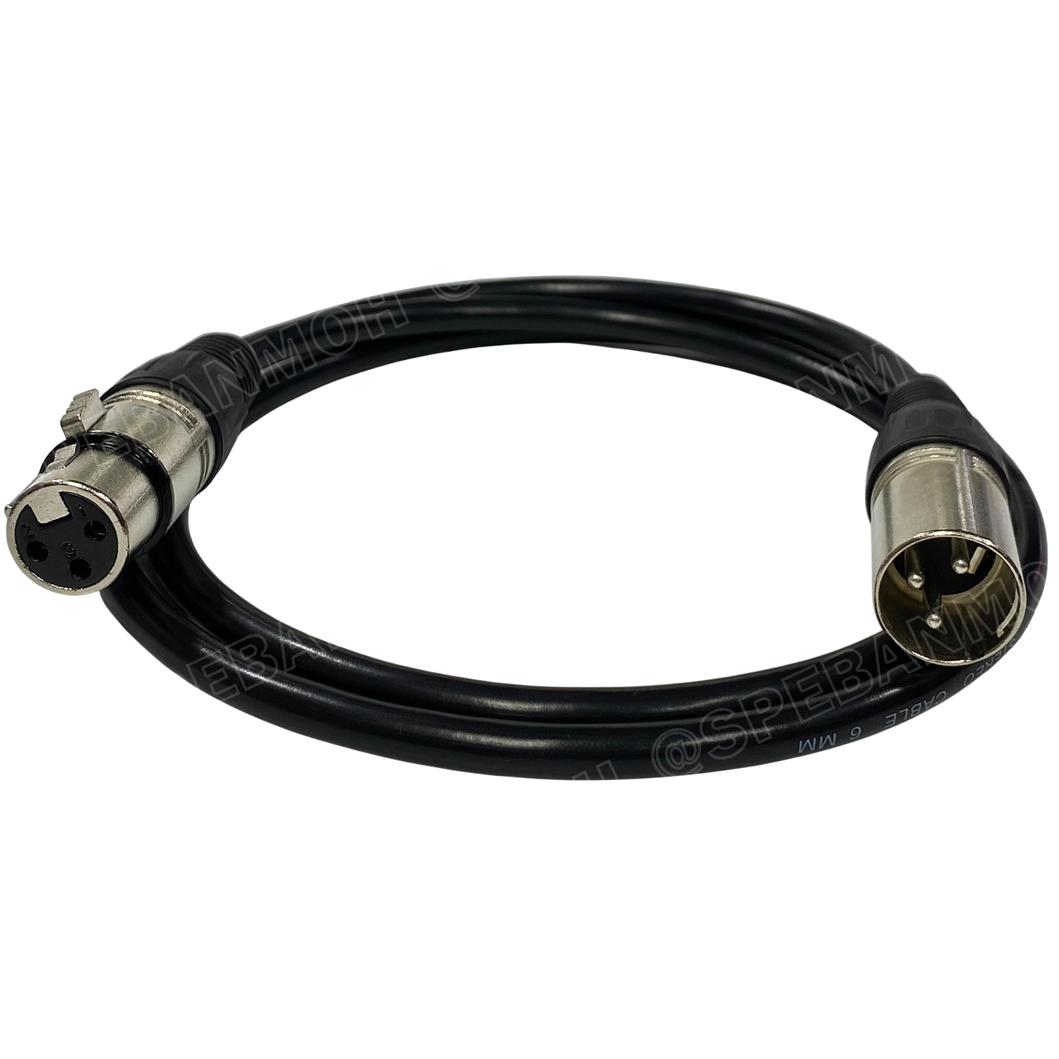 [ 1 เส้น ] SSF-XLR-MF สายสัญญาณ XLR ผู้ ออก XLR เมีย สายสัญญาณ XLR Male to XLR Female Cable แคนนอน สาย STEREO แคนนอน สายไมค์สเตอริโอ สายแจ็คไมค์สเตอริโอ สายสัญญาณสำเร็จรูป Shield Stereo Cable ลวด CCAM แจ็คแคนนอน XLR Canon