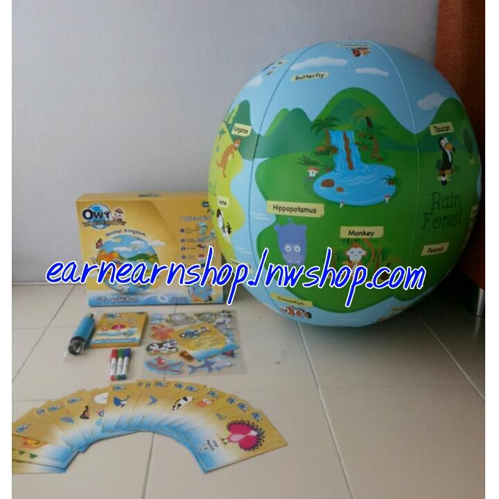 OWY World Explorer ลูกโลกเป่าลม (((ส่งฟรี)))