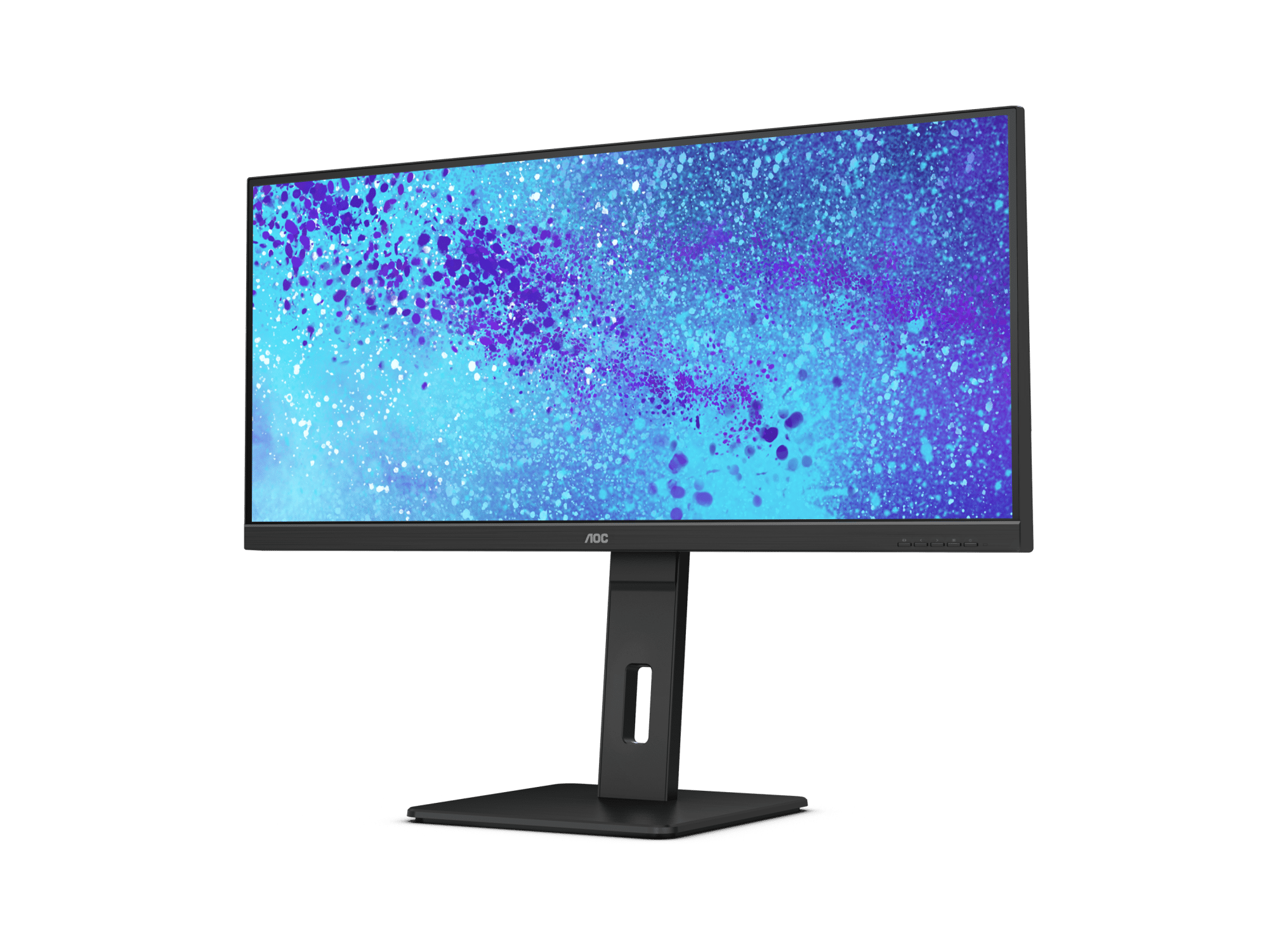 AOC Q34P2 34" 21:9 IPS Monitor WFHD (2560 x 1080) resolution ประกันศูนย์ 3 ปี