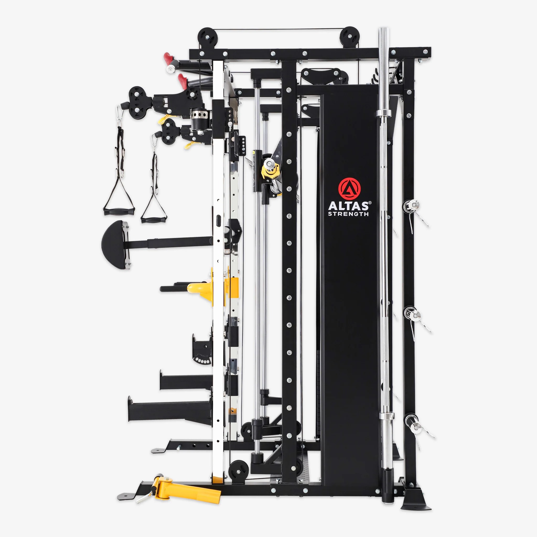 สมิทแมชชีน Altaz 3087B (Iron G20) Smith Machine Altaz 3087B (G20) ม้านั่ง202+แผ่น50kg