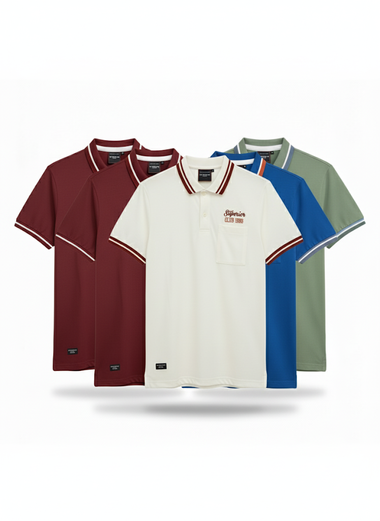 เสื้อโปโลไซส์ใหญ่ Polo เสื้อผู้ชายอ้วน แฟชั่น #NR68118 ไซส์ใหญ่ 2XL , 3XL , 4XL