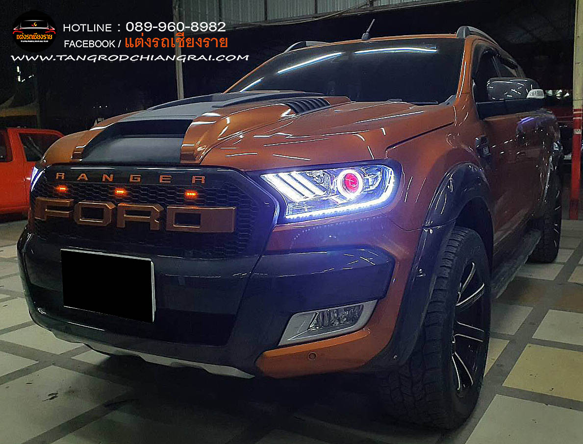 โคมสำเร็จ Mustang Style (Halogen) Ford Ranger 2015-2021