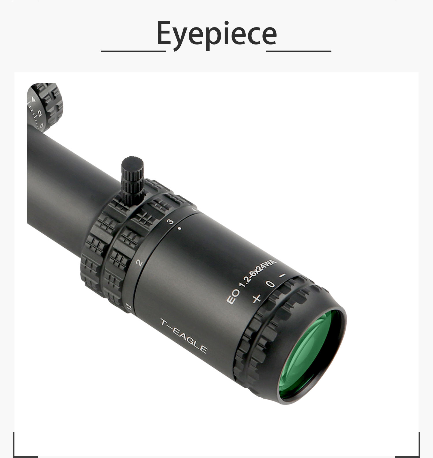 กล้อง กันน้ำ กันกระแทก TEAGLE EO 1.2-6X24WA สินค้าแท้ รับประกัน 1 ปี