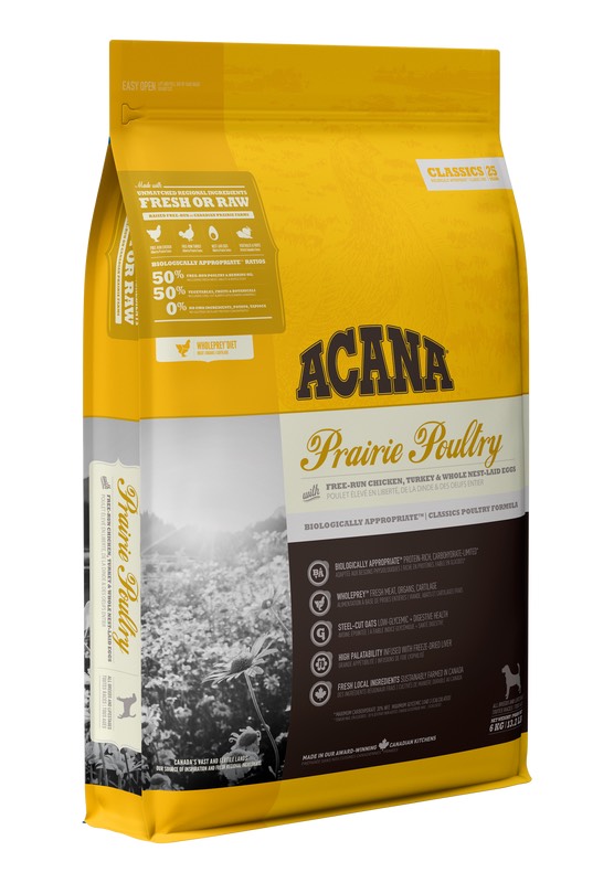 ACANA ขนาด 11.4kg. สูตs Prairie Poultry (รวมส่ง)