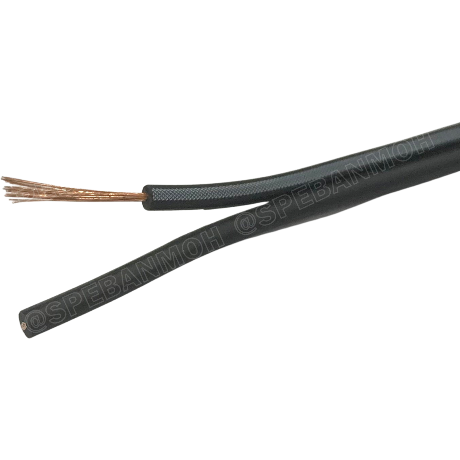 [ 10 เมตร ] JSL-163 สายไฟอ่อนคู่ 2Cx0.2 mm² ดำขาว 0.2 sq.mm. ไดน่าคอม สายดำ-ขาว Dynacom JSL163 Twin Cable 0.2 มม ดำ-ขาว DC Power Cable สายไฟอ่อนดำขาว สายไฟอ่อนคู่ 24AWG