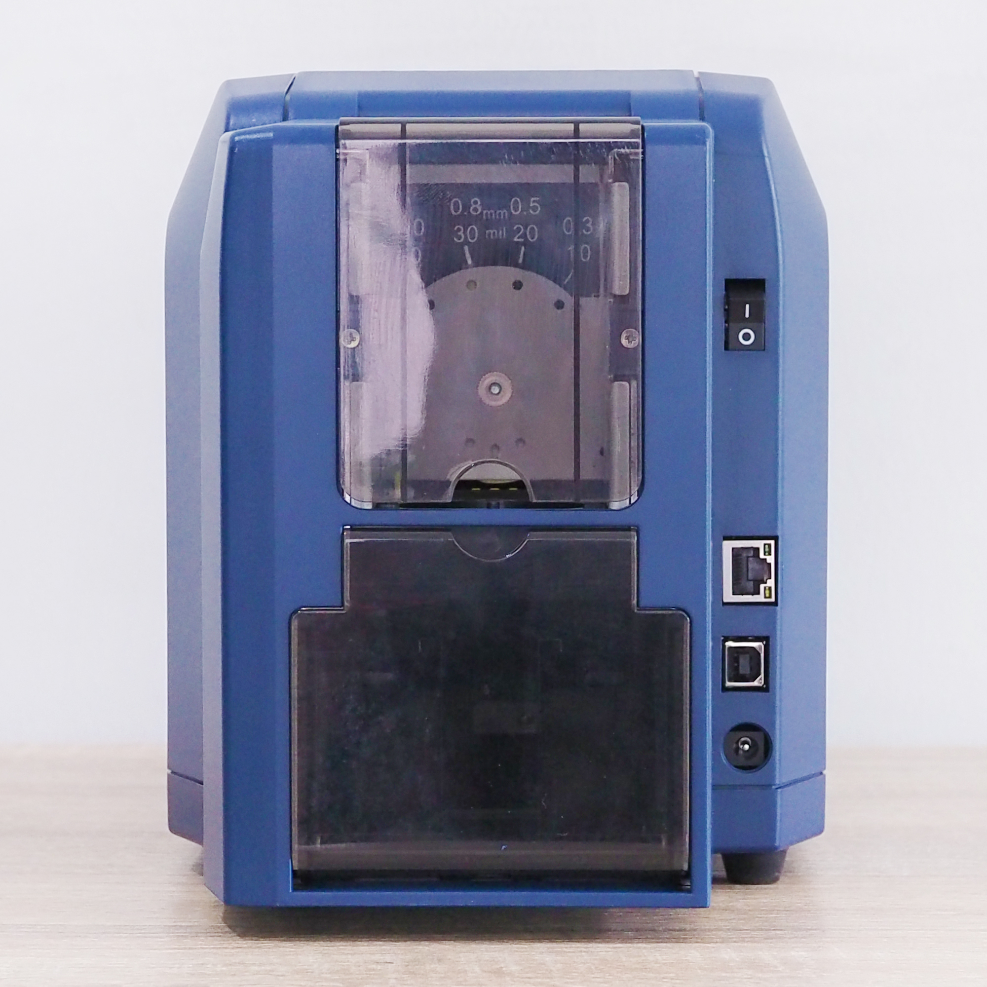 เครื่องพิมพ์บัตรพลาสติก พิมพ์บัตรพนักงาน บัตรข้าราชการ บัตรประจำตัว บัตรนักเรียน แบบสองหน้า Card printer Thermal dye-sublimation direct to card Seaory S22 Dual sided