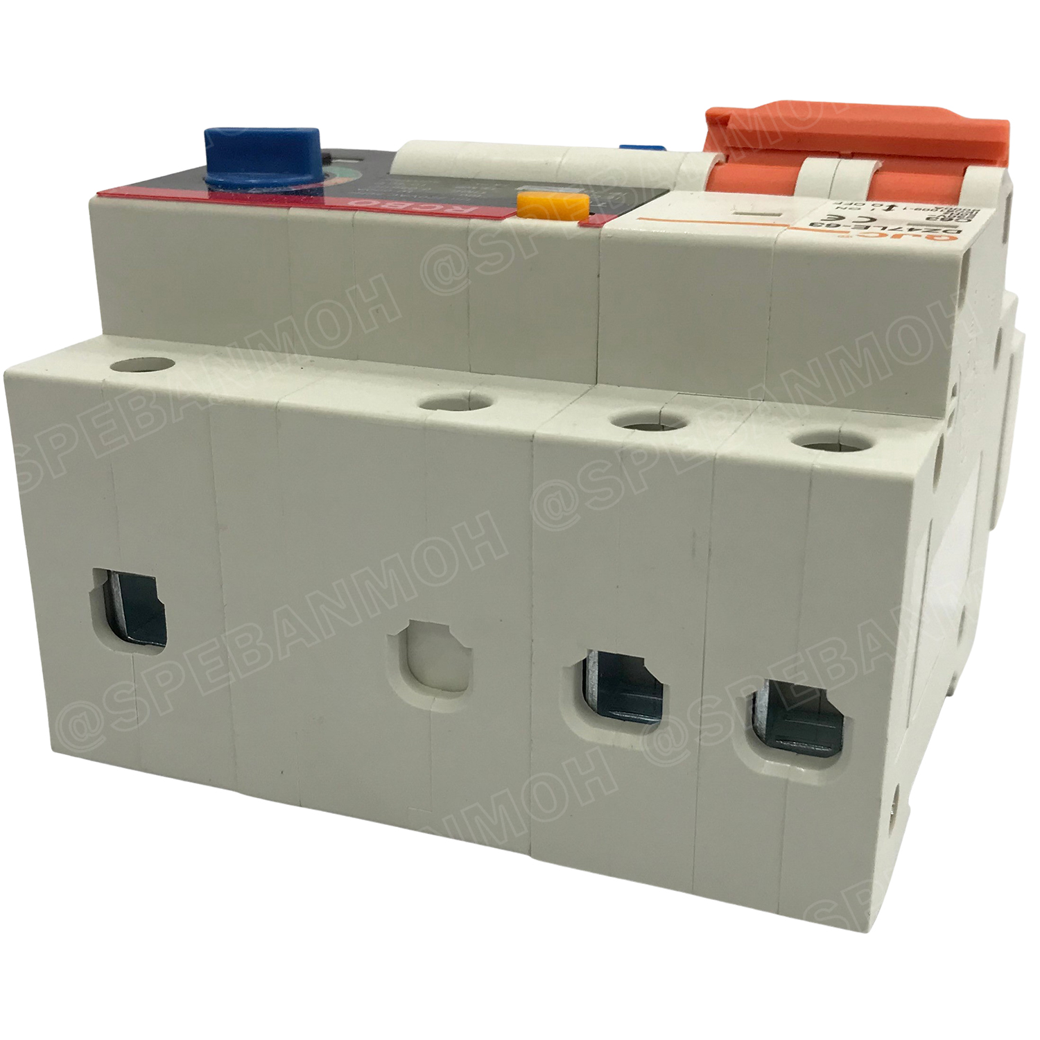 DZ47LE-63 เบรกเกอร์ RCBO 2P 63A 6mA-30mA Circuit Breaker RCBO เบรกเกอร์ กันดูด ป้องกันไฟรั่ว Residual Current Device ป้องกันกระแสเกิน Overload ป้องกันการลัดวงจร Short circuit เบรกเกอร์ตัดไฟ เบรกเกอร์กันดูด ไฟรั่ว เครื่องทำน้ำอุ่น ใกล้น้ำ ไฟรั่ว ไฟช็อต