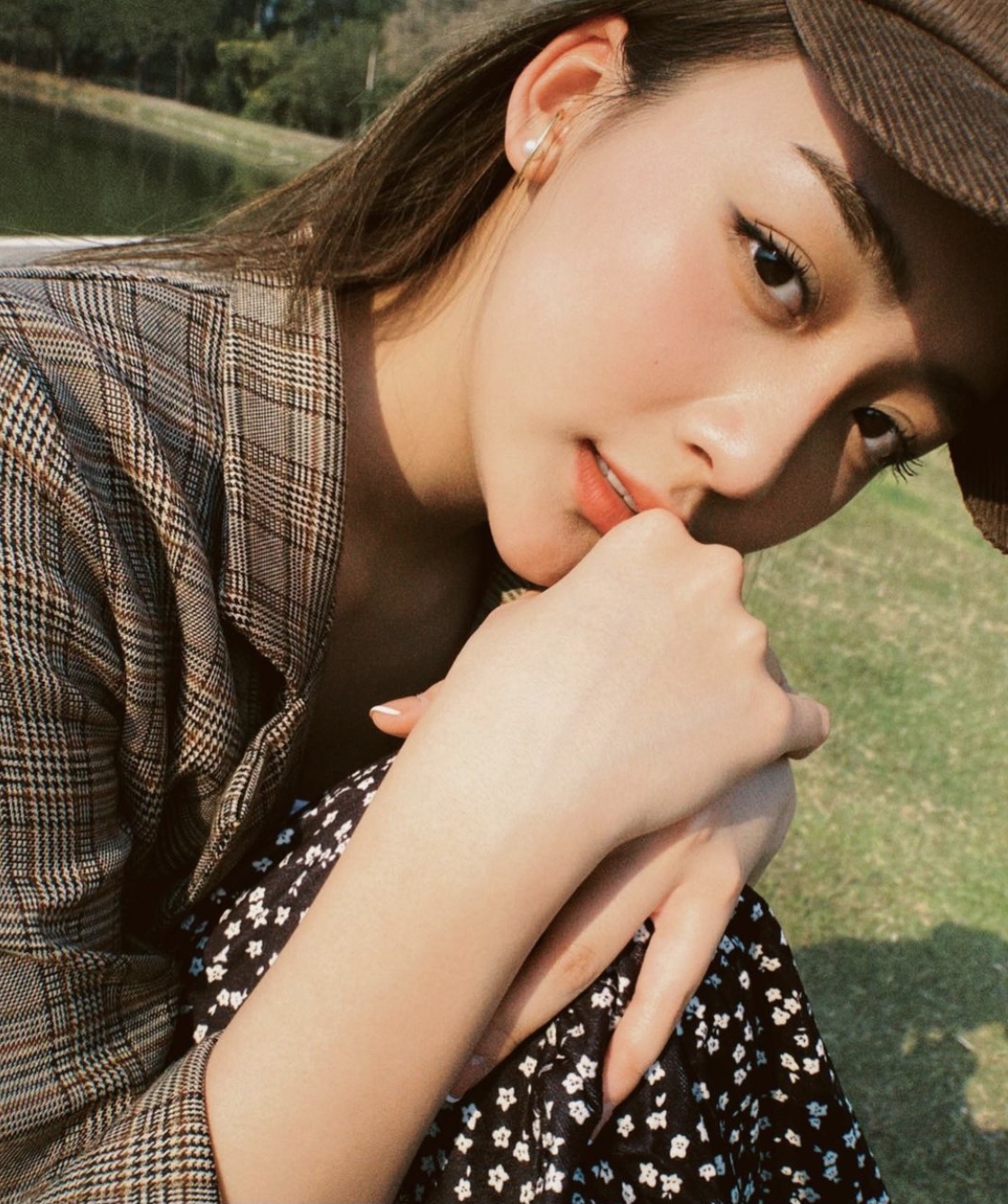 เสื้อเบลเซอร์ลายสกอต KOREAN High school blazer