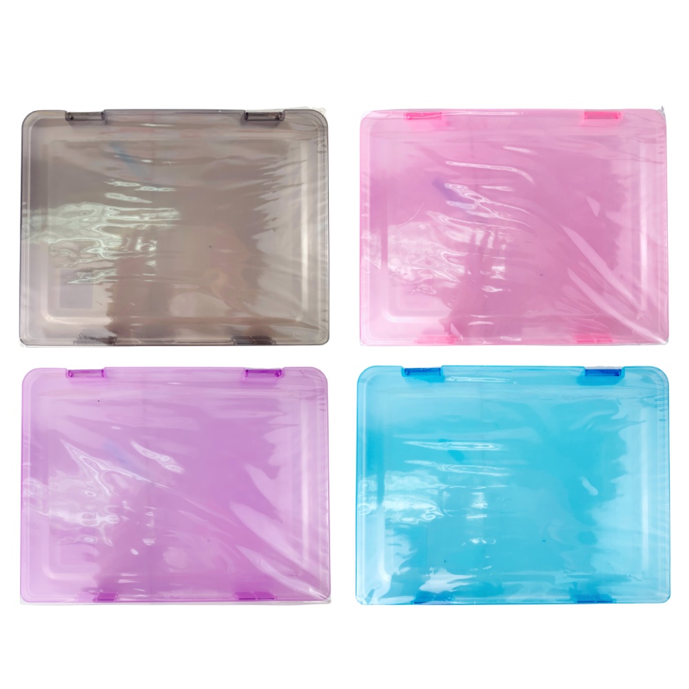 กล่องเอกสาร แบบสีใส ORCA A-10 รุ่น BO-12A ขนาด A4 ( 23.5 x 31 x 2.2 cm. )