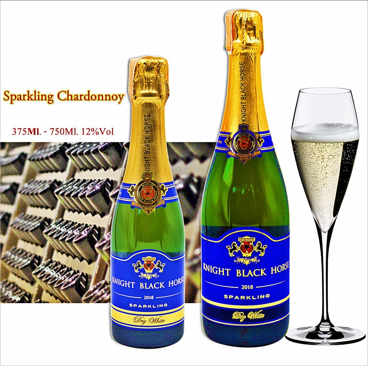 Sparkling White Wine,สปร์าคกลิ้งไวน์ขาว, 750 มล.