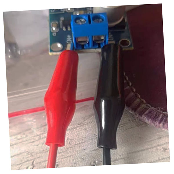 สายไฟแดงดำยาว 50 ซม.พร้อมแจ็ค และปากจระเข้ 1 คู่