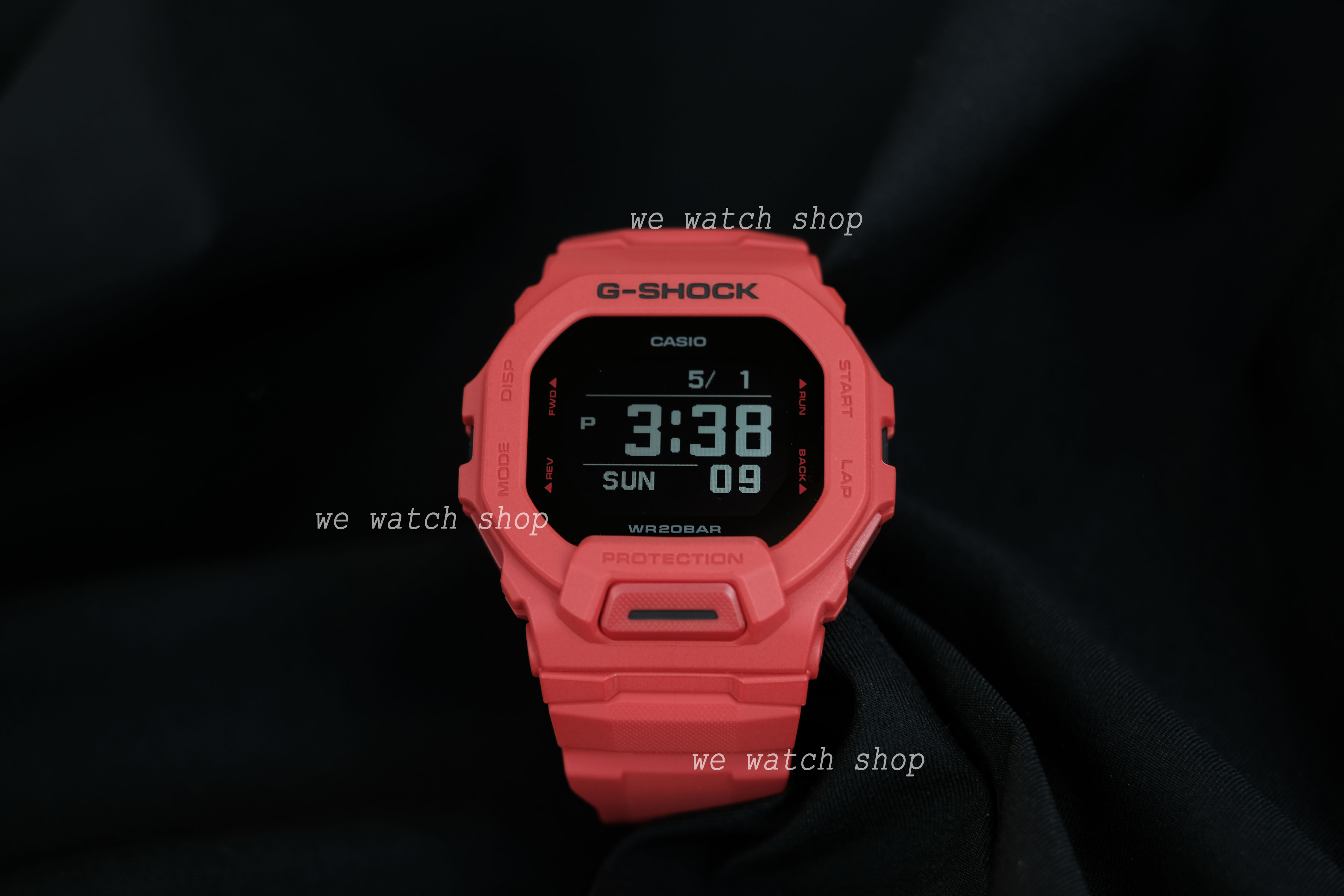 CASIO G-SHOCK รุ่น GBD-200RD-4DR สีแดง สินค้าของเเท้ รับประกันศูนย์ CMG