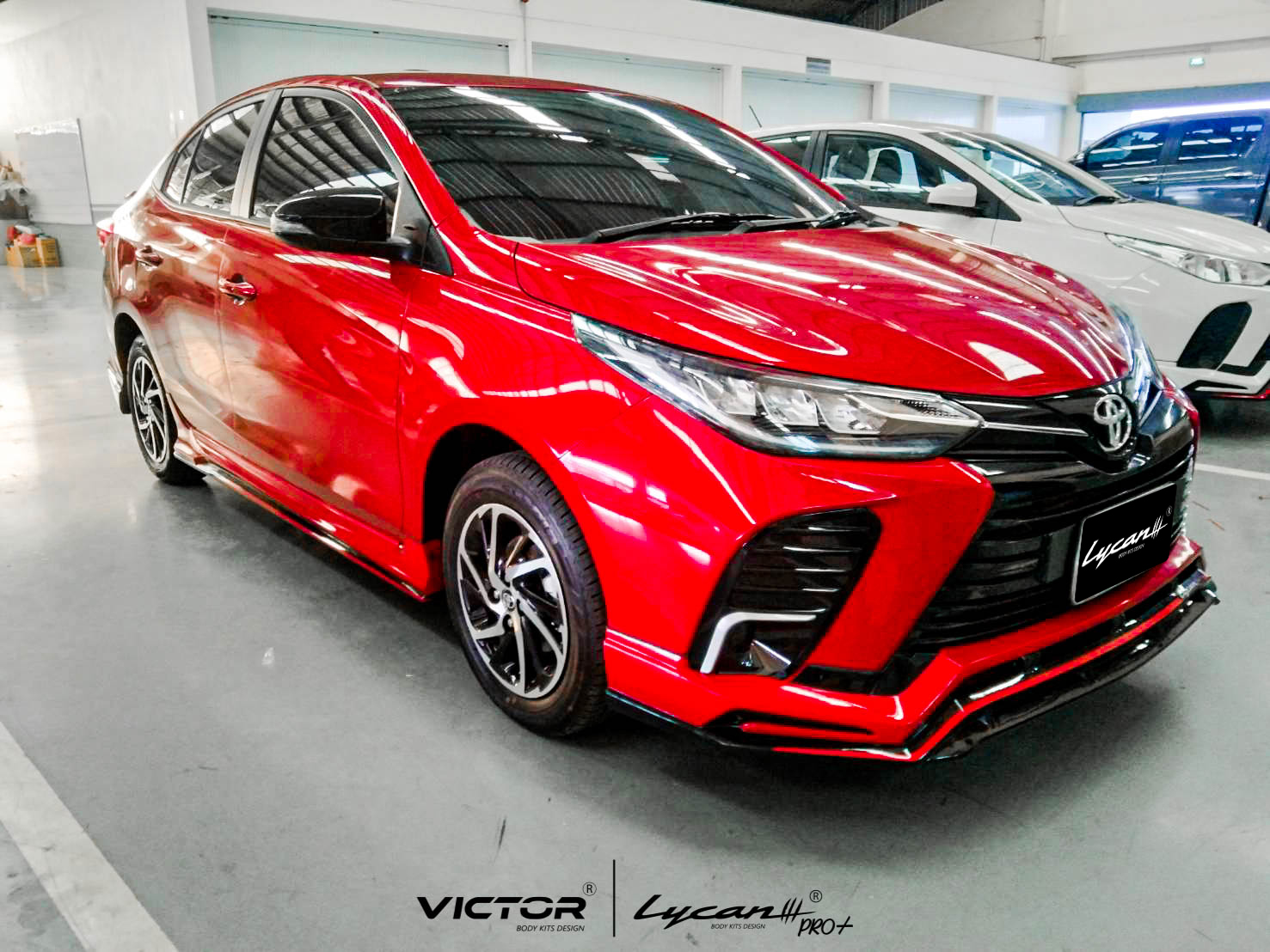 ชุดแต่งรอบคัน LYCAN : Yaris ATIV 2021 4 ประตู